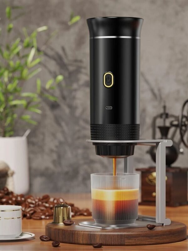 Wireless Electric Portable Espresso Coffee Machine for Car & Home Camping Coffee - Image 4